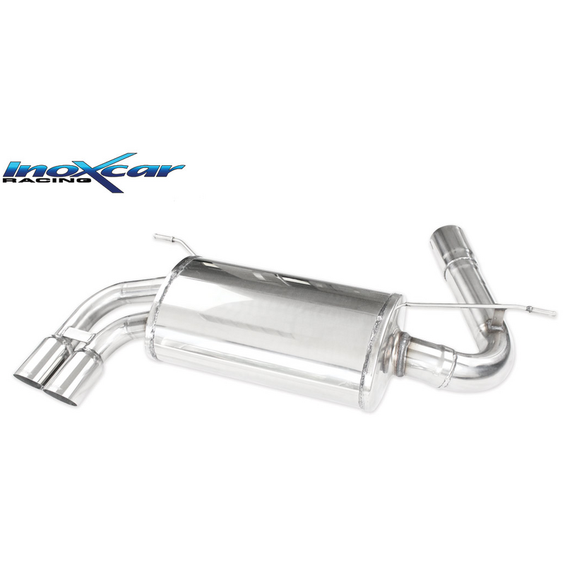 Endschalldämpfer Inoxcar  2x70mm Racing Angled