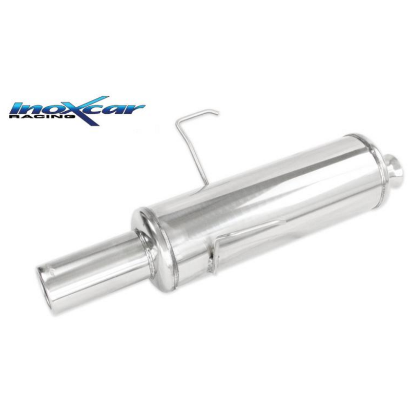 Echappement Final Inoxcar  80mm Rolled pour PEUGEOT 106 II (1A_, 1C_)  1.4 i 75cv