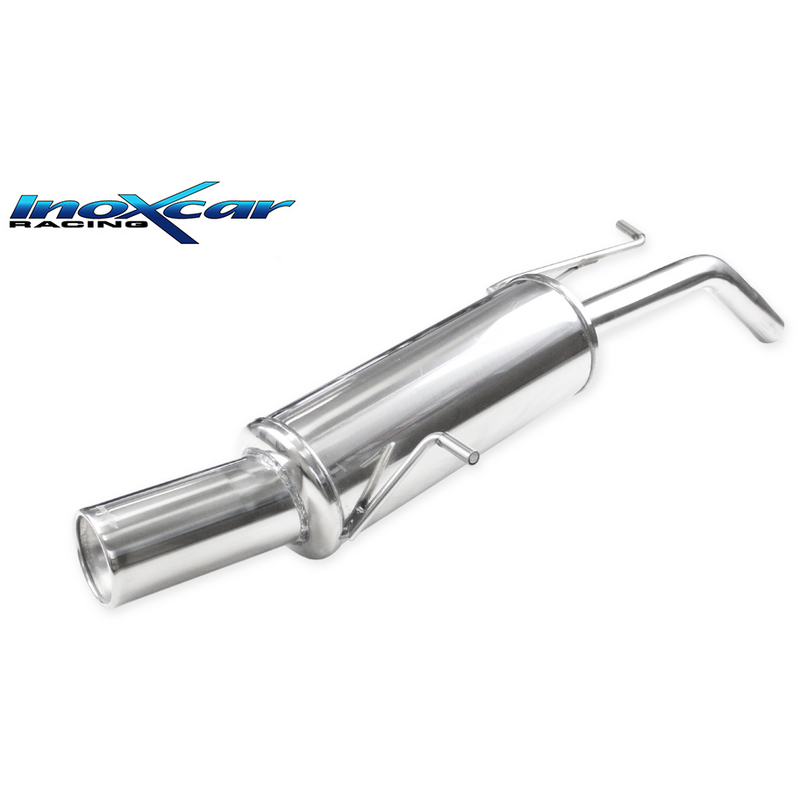 Echappement Final Inoxcar  102mm Rolled pour PEUGEOT 207/207+ (WA_, WC_)  1.6 16V VTi 120cv