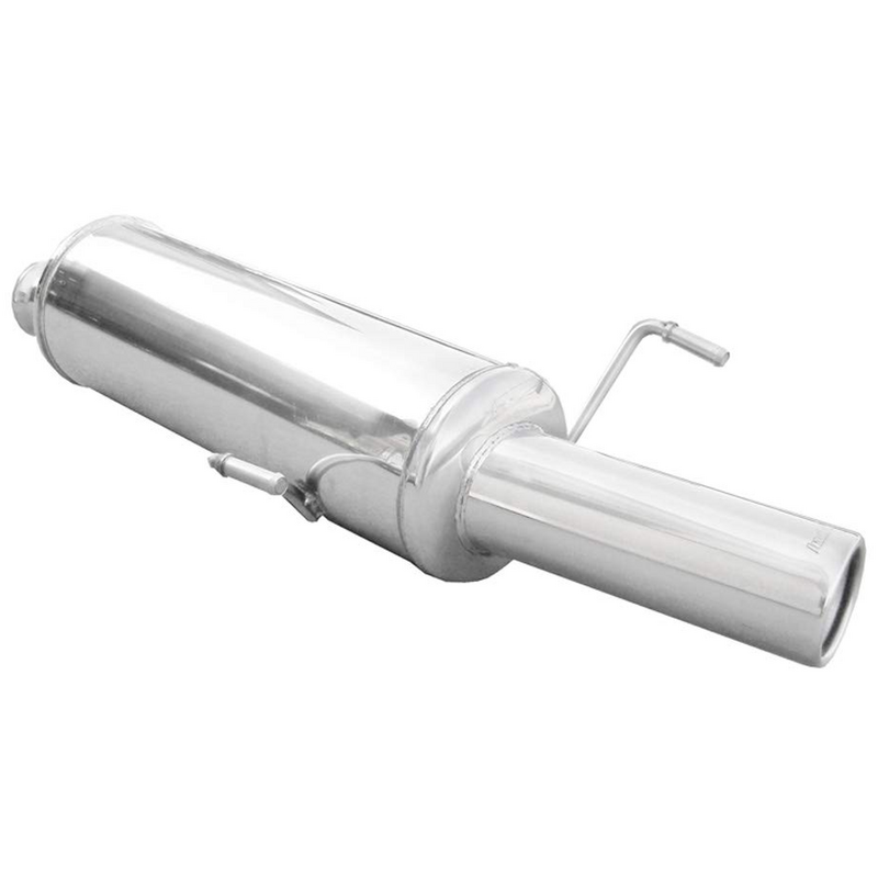 Endschalldämpfer Inoxcar  80mm Rolled für PEUGEOT 306 (7B, N3, N5)  1.9 SLD 68ps