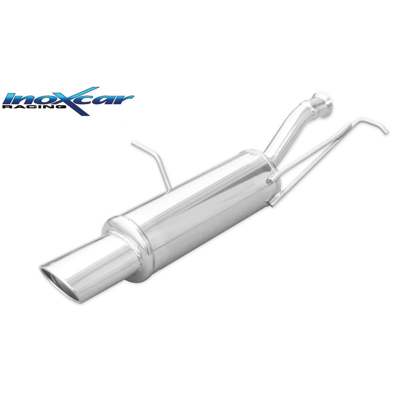 Endschalldämpfer Inoxcar  120x80 Oval für PEUGEOT 307 (3A/C)  1.4 75ps