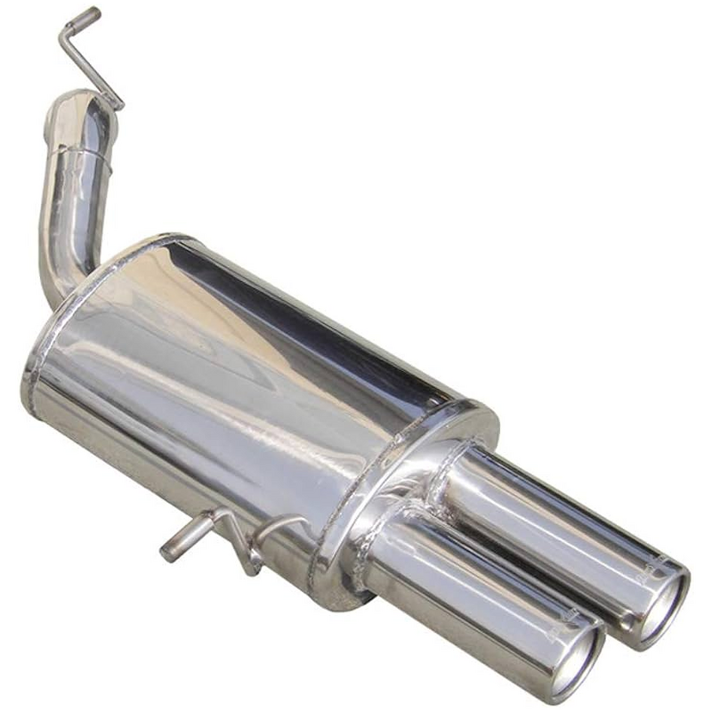 Echappement Final Inoxcar  2x80mm Rolled pour PEUGEOT 407 SW (6E_, 6D_)  2.7 HDi 204cv
