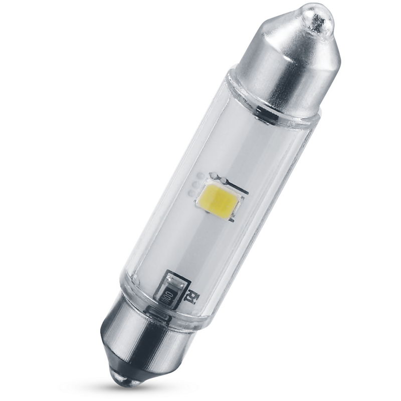 Leds Philips Ultinon Pro3000 C5W 43mm 6000K  für MINI MINI Décapotable (R57)  Cooper 120ps