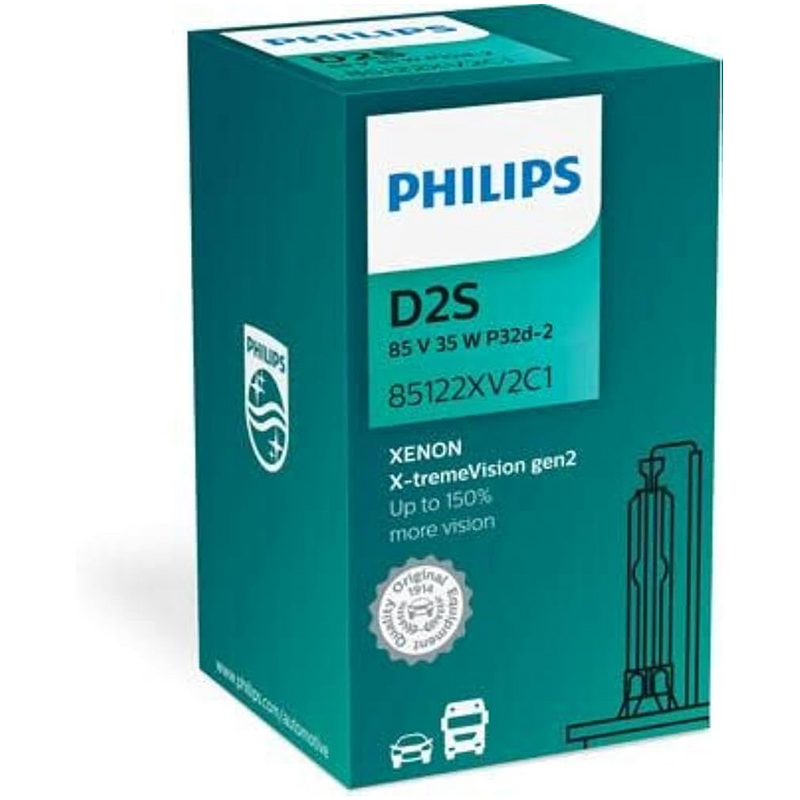 Ampoules Xénon Philips Xenon X-tremeVision gen2 D2S  pour BMW 3 Décapotable (E46)  325 Ci 192cv