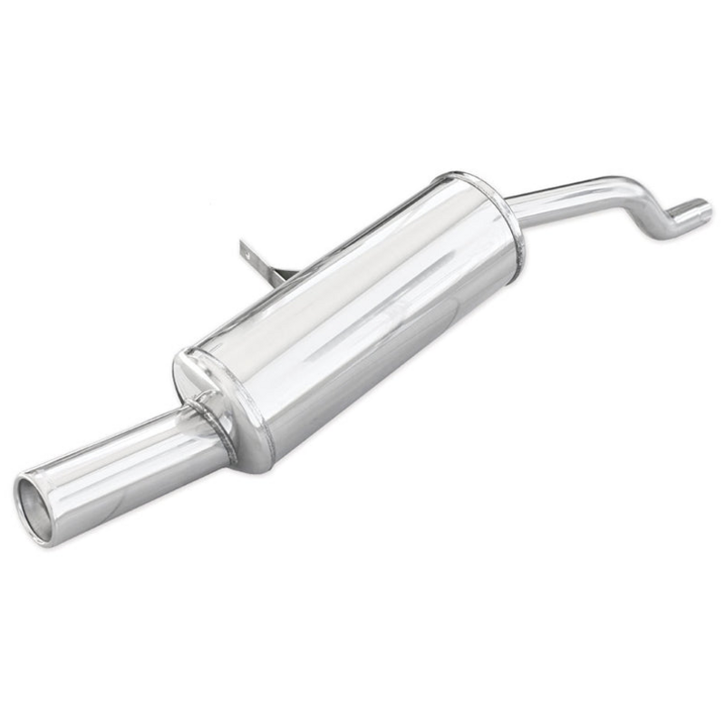 Endschalldämpfer Inoxcar  80mm Rolled für RENAULT CLIO III (BR0/1, CR0/1)  1.2 16V (BR0P, CR0P) 101ps