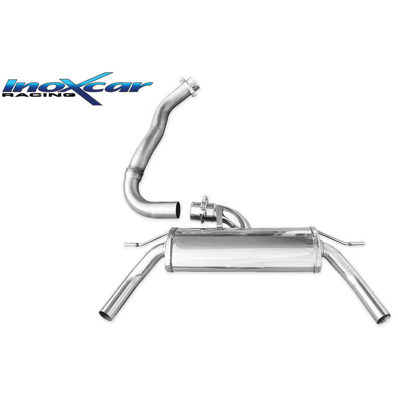 Echappement Final Inoxcar  (Sorties d'origine) pour RENAULT CLIO IV (BH_)  1.6 RS Trophy (BHJ4, BHJ6) 220cv