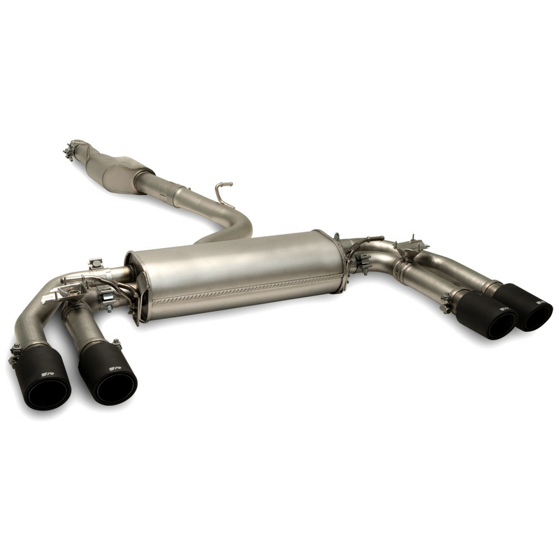 Cat-Back Remus à Clapets Carbone pour AUDI A3 Sportback (8VA, 8VF)  S3 quattro 310cv