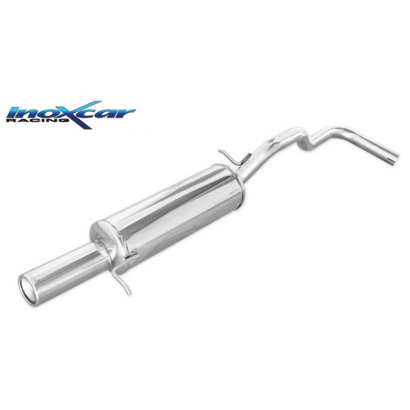 Endschalldämpfer Inoxcar  102mm Rolled für SEAT IBIZA II (6K1)  1.6 i 75ps