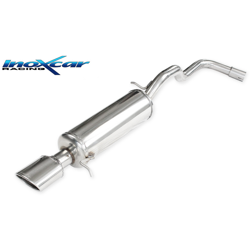 Echappement Final Inoxcar  120x80 Oval pour SEAT IBIZA II (6K1)  1.8 T 20V Cupra 156cv