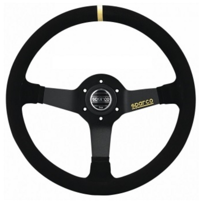 Lenkräder Sparco R368 Geschüsselt Daim für BMW 5 Touring (E39)  520 i 150ps