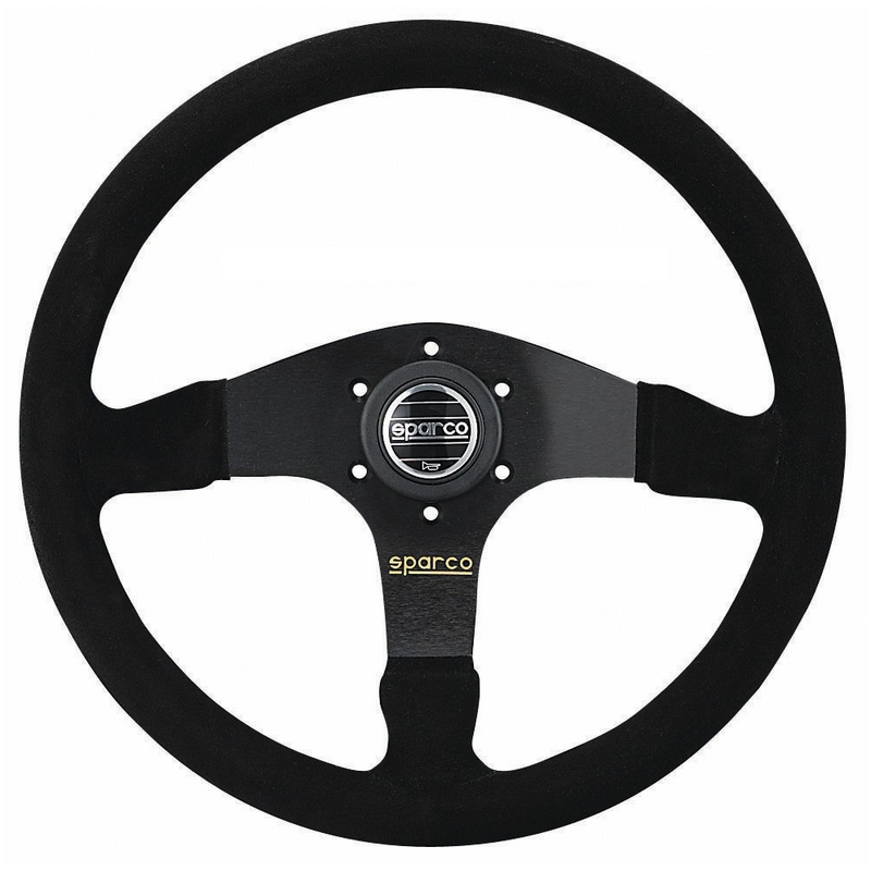 Lenkräder Sparco R375 Geschüsselt Daim für BMW 3 (E46)  318 i 118ps
