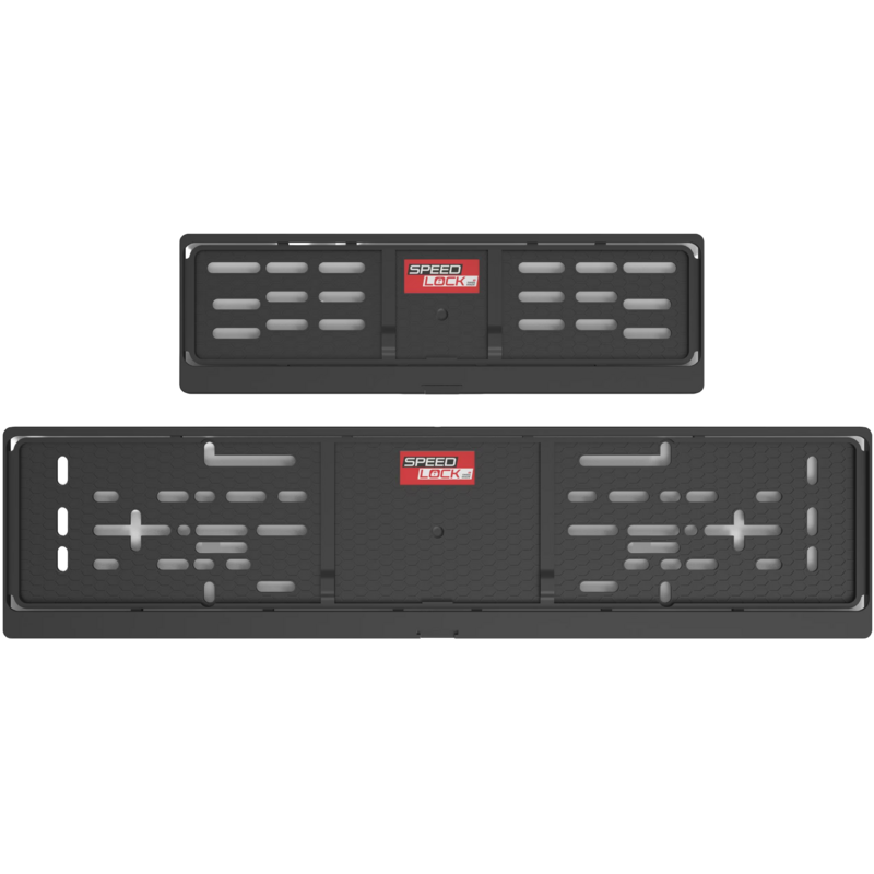 Speedlock  Nummernrahmen (Langformat) für AUDI A4 B5 Avant (8D5)  S4 quattro 265ps