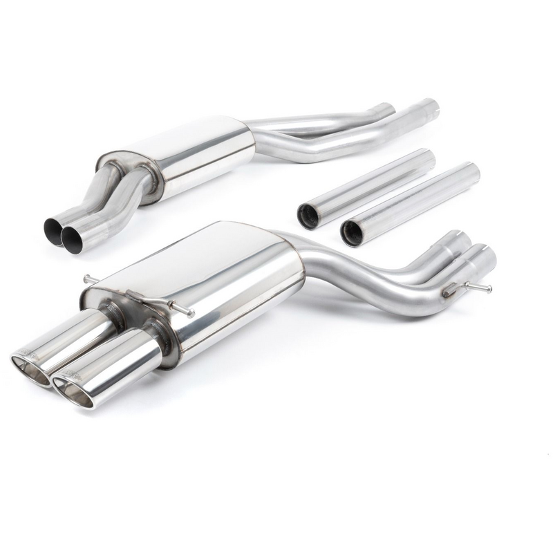 Cat-Back Milltek  63.5 Pulse für AUDI A4 B5 Avant (8D5)  RS4 quattro 380ps