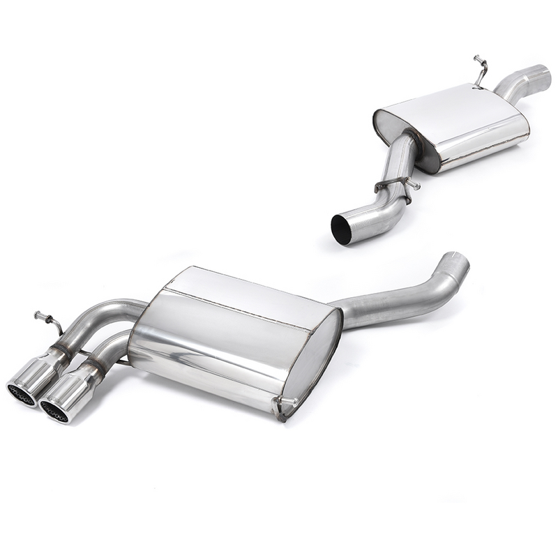 Cat-Back Milltek  Twin GT-80 pour AUDI A3 Sportback (8PA)  S3 quattro 265cv
