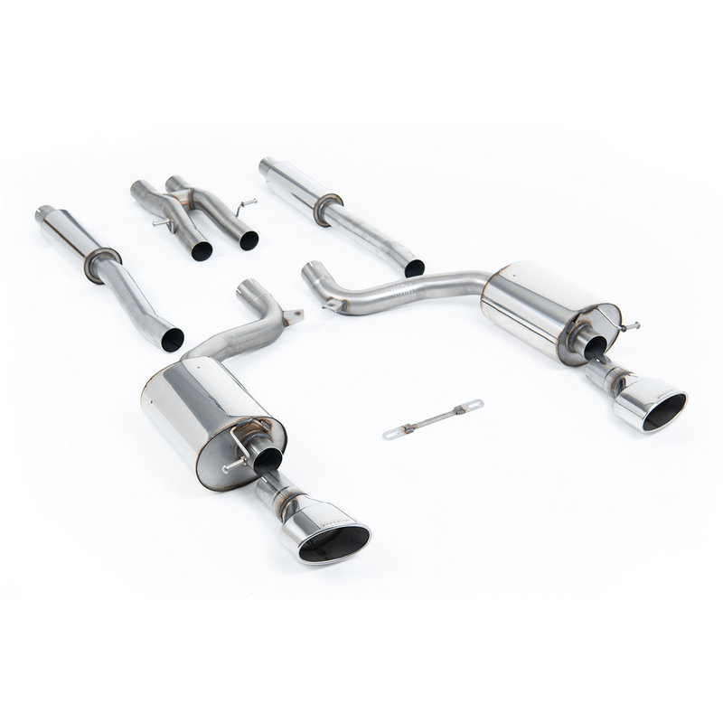 Cat-Back Milltek  2.75" Oval Oval
