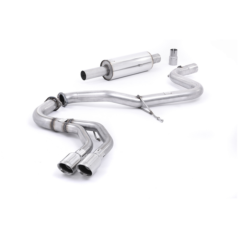 Cat-Back Milltek  2.75" Twin 80mm GT80