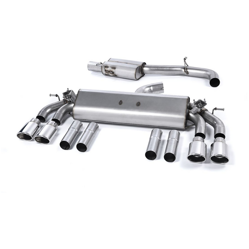 Cat-Back Milltek  3" Oval Jet Polished