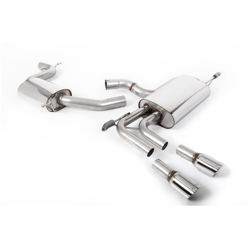 Cat-Back Milltek  69.85 Twin 80mm GT80