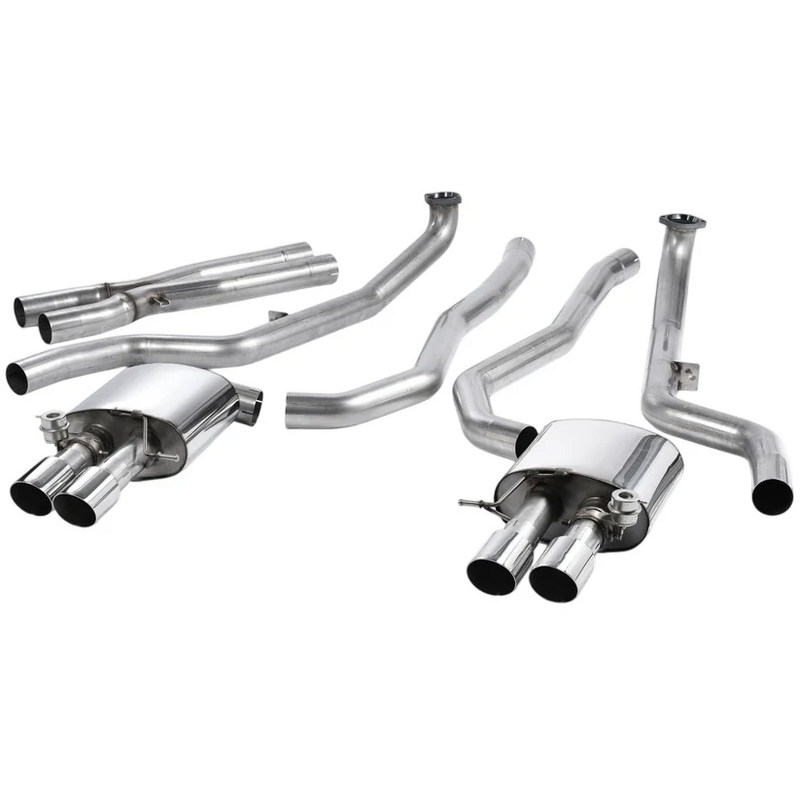 Cat-Back Milltek  3" Quad 90mm GT90 pour BMW 5 (F10)  M5 560cv