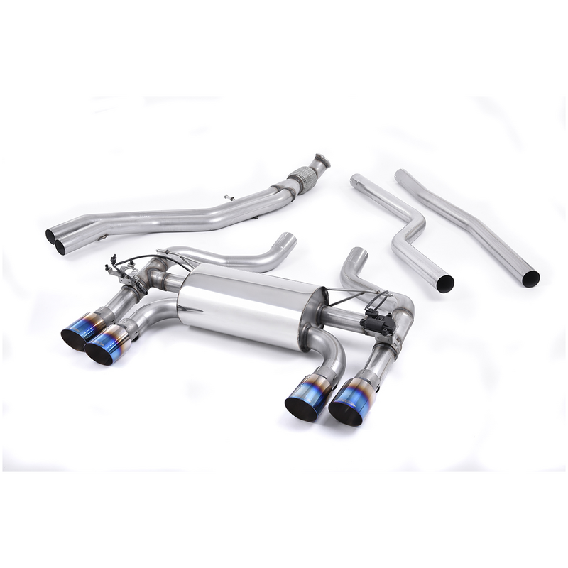 Cat-Back Milltek  3" Quad 90mm GT90