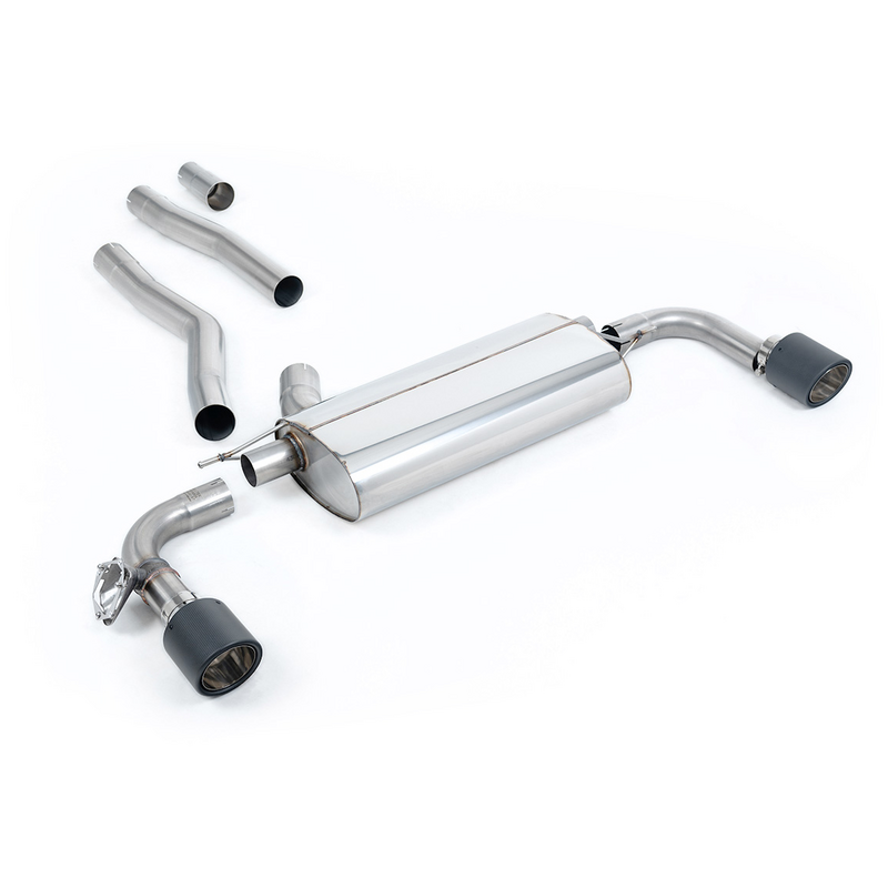 GPF-Back Milltek  3" Carbon JET-115 pour BMW 1 (F40)  128 ti 265cv