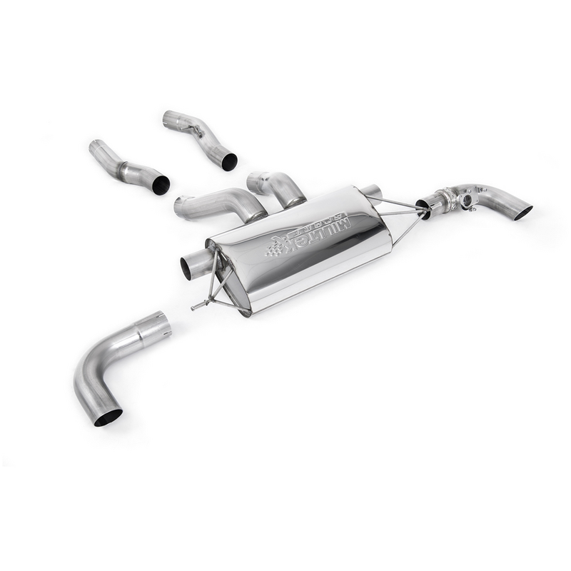 Endschalldämpfer Milltek  3" OE Tips