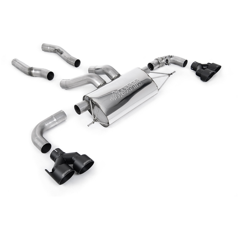 GPF-Back Milltek  3" GT100B GT100B pour BMW 2 Coupé (G42, G87)  M240 i xDrive 392cv