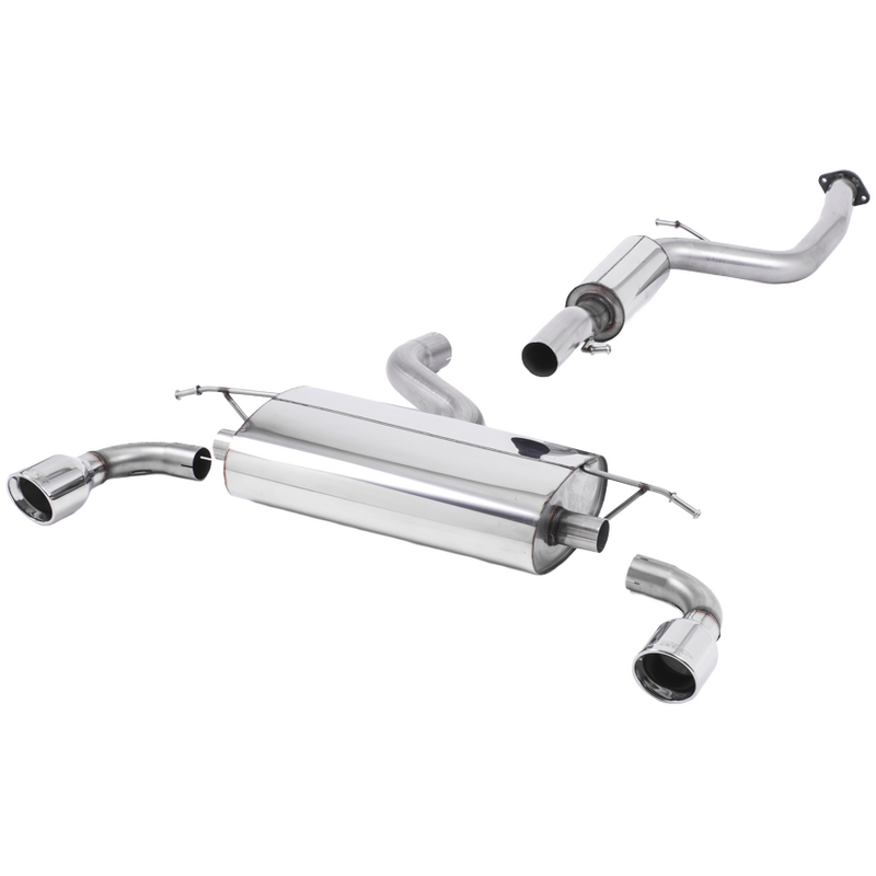 Cat-Back Milltek  2.75" 100mm Jet für FORD FOCUS II (DA_, HCP, DP)  2.5 ST 225ps