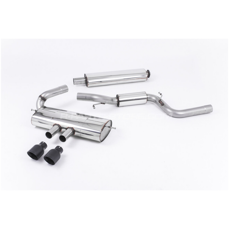Cat-Back Milltek  3" Dual GT100 für FORD FOCUS III Turnier  2.0 ST 250ps
