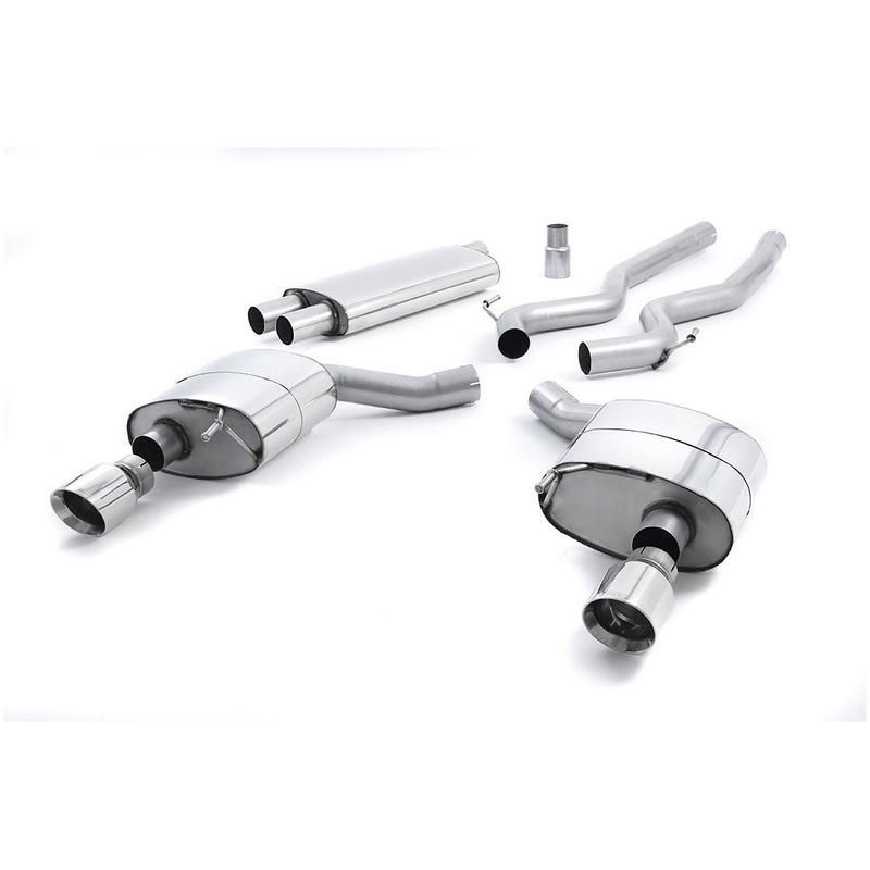 Cat-Back Milltek  2.75" 100mm GT pour FORD USA MUSTANG Coupé  2.3 EcoBoost 317cv