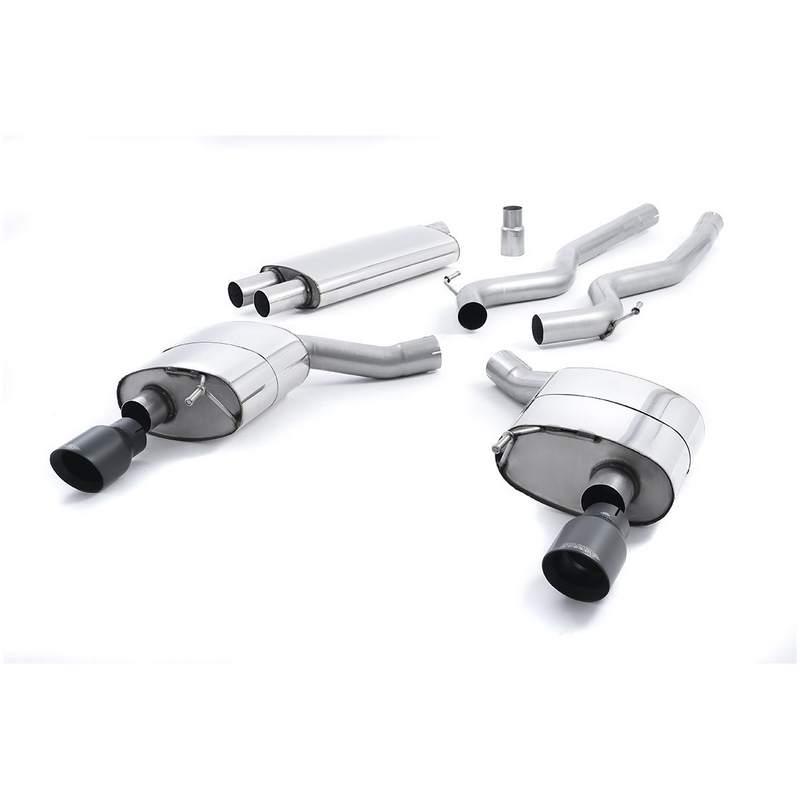 Cat-Back Milltek  2.75" 100mm GT pour FORD USA MUSTANG Coupé  2.3 EcoBoost 317cv