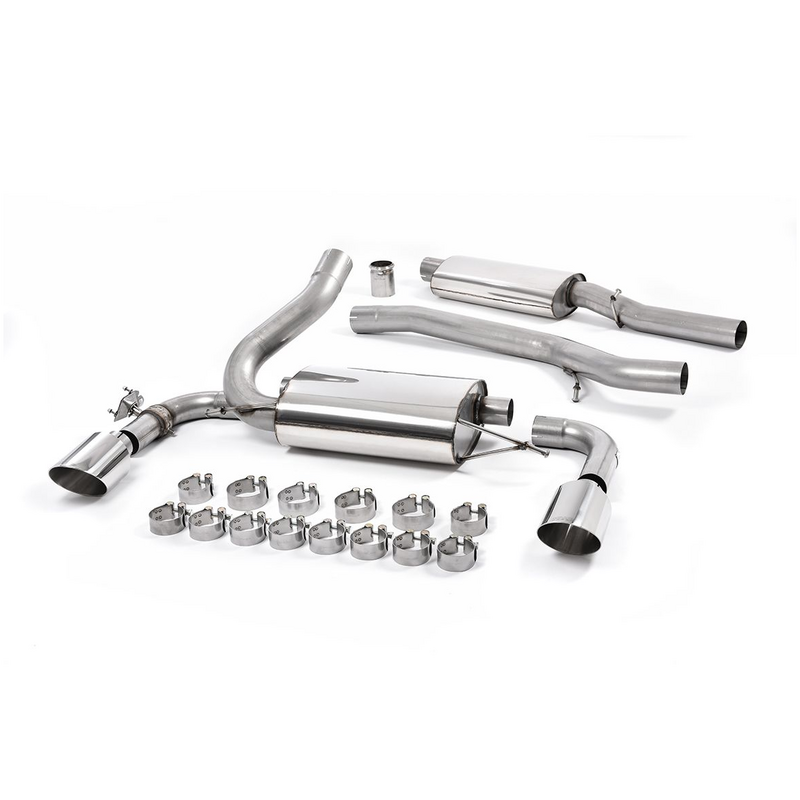 Cat-Back Milltek  3" Dual Polished GT-115