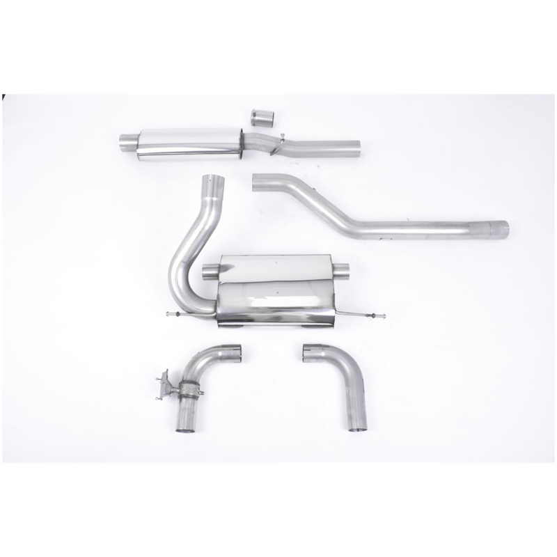 Cat-Back Milltek  3" Carbon JET-115 pour FORD FOCUS III  2.3 RS AWD 350cv