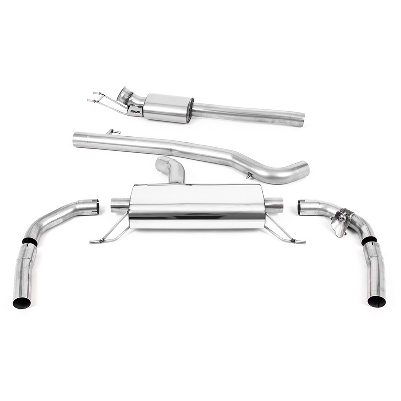 GPF-Back Milltek  3.15" (Sorties d'origine)