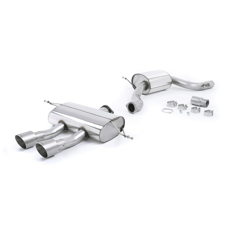 Cat-Back Milltek  3" Dual 100mm GT100 für SEAT LEON SC (5F5)  2.0 Cupra 265ps