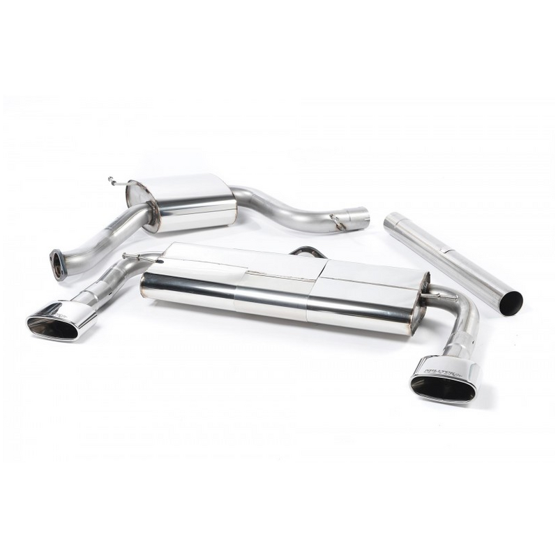Cat-Back Milltek  3" 152x76mm Oval für SEAT LEON (5F1)  2.0 Cupra 280ps