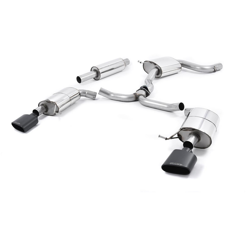 Cat-Back Milltek  3" Twin 80mm GT80 pour SEAT LEON ST (5F8)  2.0 Cupra 280cv