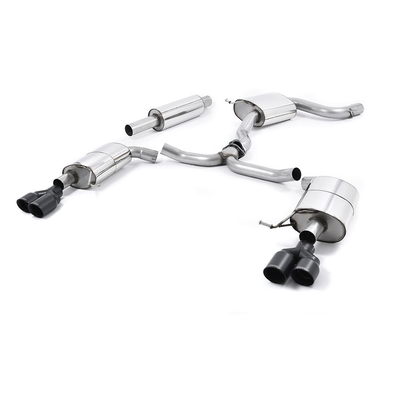 Cat-Back Milltek  3" Twin 80mm GT80 für SEAT LEON ST (5F8)  2.0 Cupra 280ps