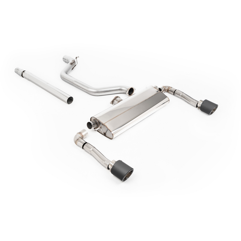 GPF-Back Milltek  3.15" Carbon JET-115