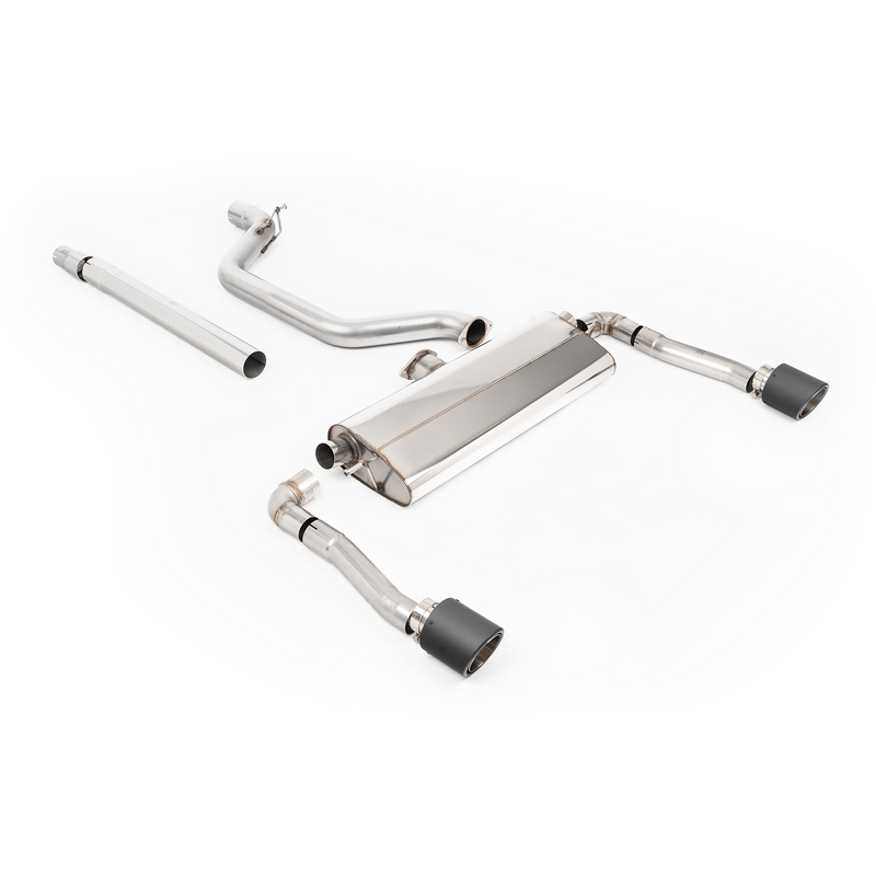 GPF-Back Milltek  3.15" Carbon JET-115