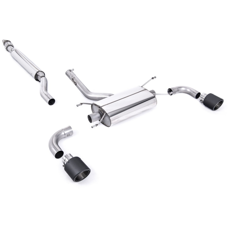 Cat-Back Milltek  63.5 115mm JET-115 Carbon pour TOYOTA GR 86 Coupé (ZN8)  2.4 (ZN8BKE8) 234cv