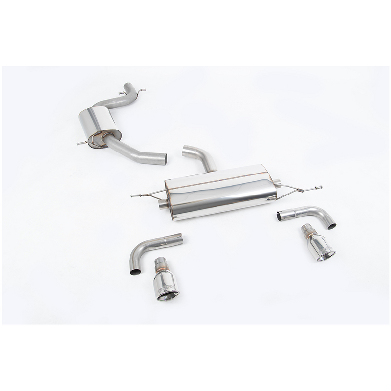 Cat-Back Milltek  69.85 Dual 100mm Jet