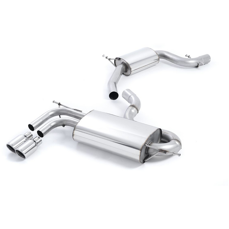 Cat-Back Milltek  2.75" Twin 80mm Jet pour SEAT LEON (1P1)  2.0 TFSI 200cv