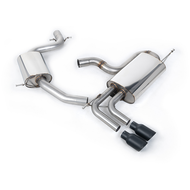 Cat-Back Milltek  69.85 Twin 80mm GT80 für VW GOLF V (1K1)  2.0 GTI 230ps