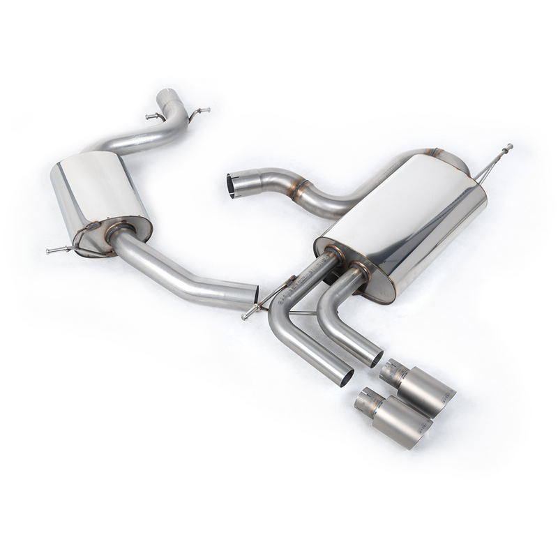 Cat-Back Milltek  69.85 Twin 80mm GT80