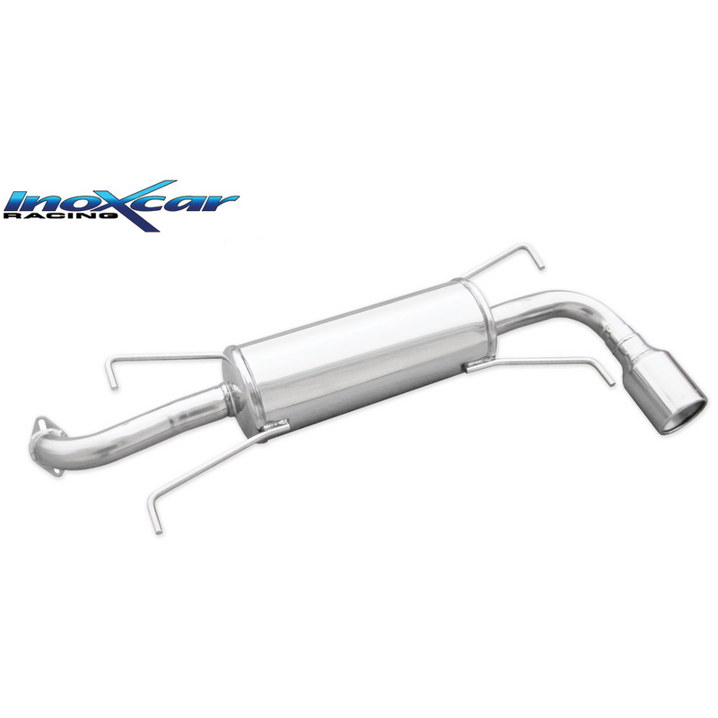 Echappement Final Inoxcar  102mm Rolled pour SUBARU IMPREZA Berline bicorps trois ou cinq portes (GR, GH, G3)  2.0 R AWD (GH7) 150cv