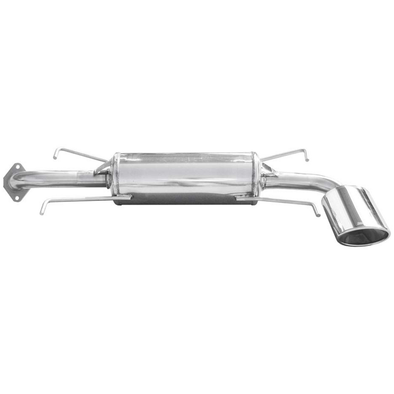 Echappement Final Inoxcar  150x105mm Oval pour SUBARU IMPREZA Break (GG)  2.5 WRX AWD (GGG) 230cv