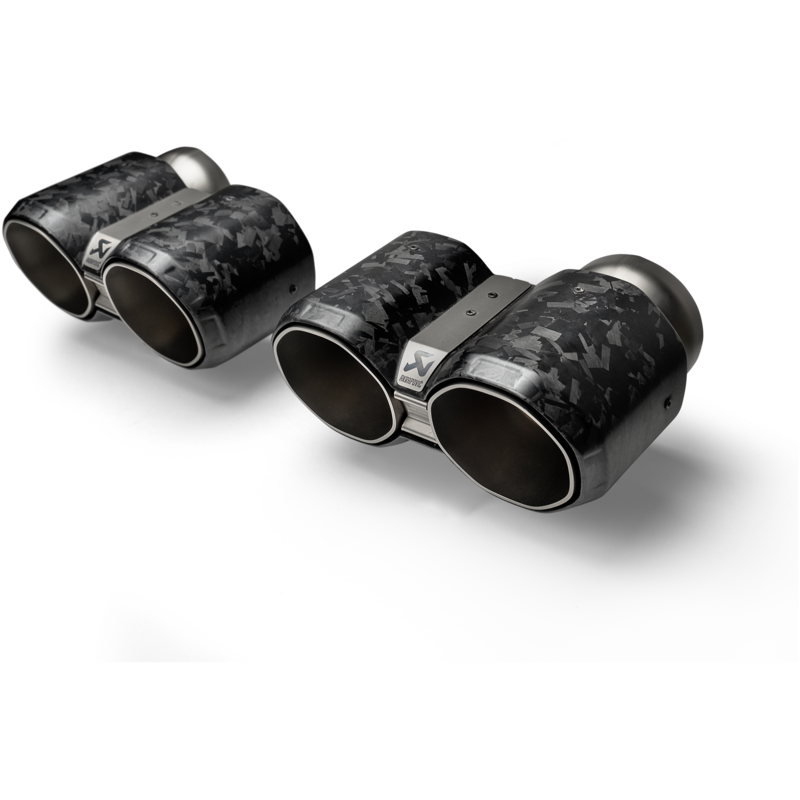 Embouts d'échappement Akrapovic  Carbon Forged pour BMW 4 Coupé (G22, G82)  M4 480cv