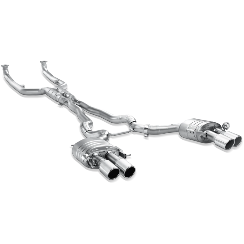 Ligne d'échappement Sport Akrapovic Evolution Line  sans embouts pour BMW 6 Coupé (F13)  M6 Competition 575cv