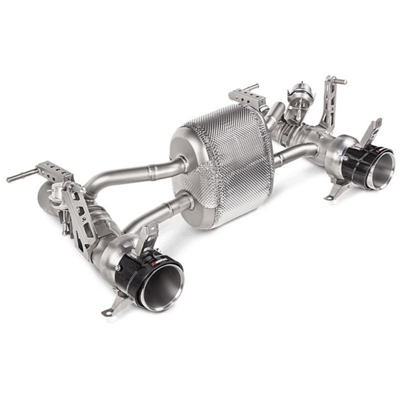 Echappement Final Akrapovic Slip-On pour FERRARI 488 GTB (F142M)  3.9 670cv